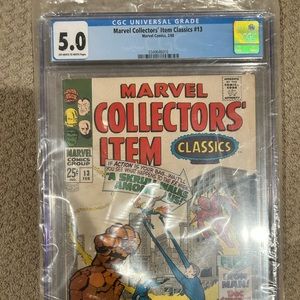 Marvels Collectors item #13 1968 CGC 5.0
